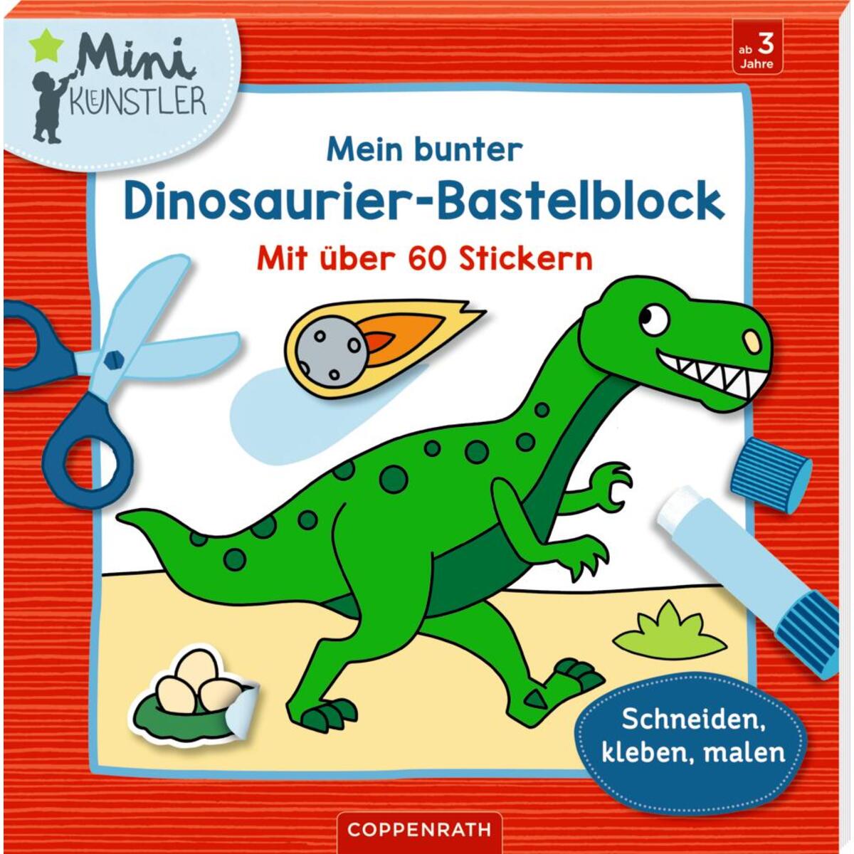 Mein bunter Dinosaurier-Bastelblock Mein bunter Dinosaurier-Bastelblock von Coppenrath F