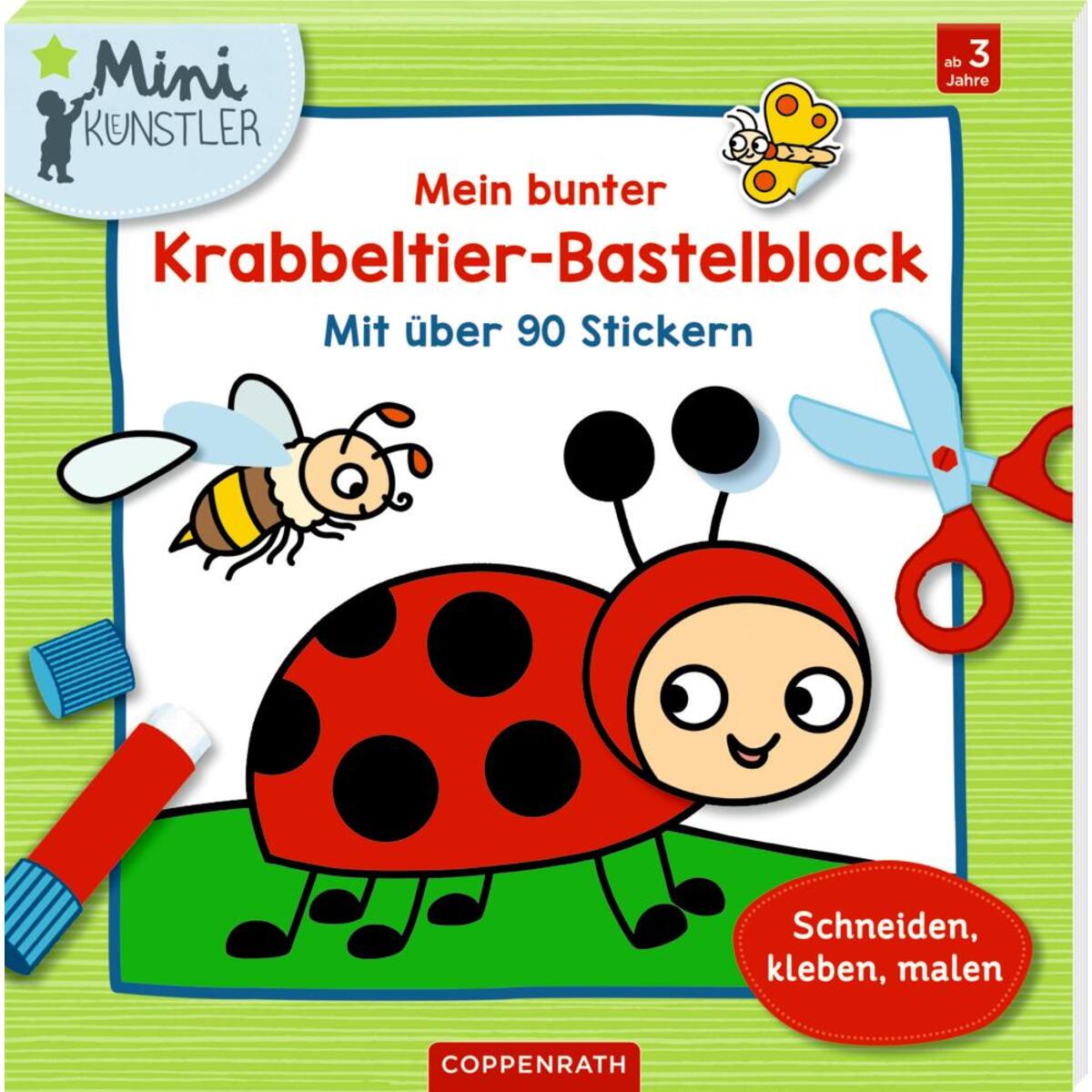 Mein bunter Krabbeltier-Bastelblock Mein bunter Krabbeltier-Bastelblock von Coppenrath F