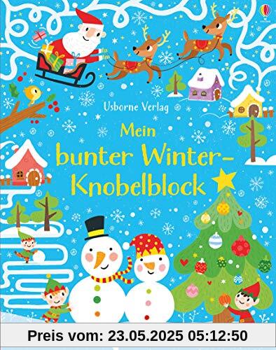 Mein bunter Winter-Knobelblock Mein bunter Winter-Knobelblock