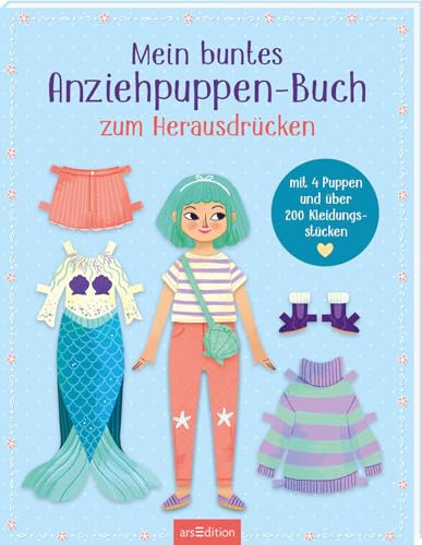Mein buntes Anziehpuppen-Buch zum Herausdrücken: Mit 4 Puppen und über 200 Kleidungsstücken | Spielspaß ohne Schere und Kleber für Kinder ab 4 Jahren Mein buntes Anziehpuppen-Buch zum Herausdrücken: Mit 4 Puppen und über 200 Kleidungsstücken | Spielspaß ohne Schere und Kleber für Kinder ab 4 Jahren von Ars Edition