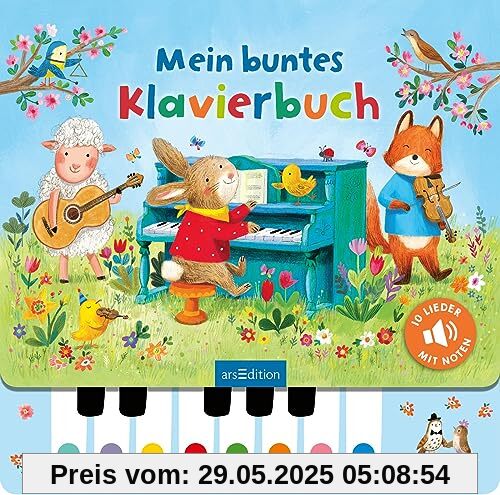 Mein buntes Klavierbuch: Lieblingslieder zum Selberspielen, interaktives Sound-Buch für Kinder ab 3 Jahren Mein buntes Klavierbuch: Lieblingslieder zum Selberspielen, interaktives Sound-Buch für Kinder ab 3 Jahren