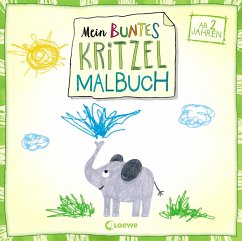 Mein buntes Kritzel-Malbuch (Elefant) von Loewe / Loewe Verlag
