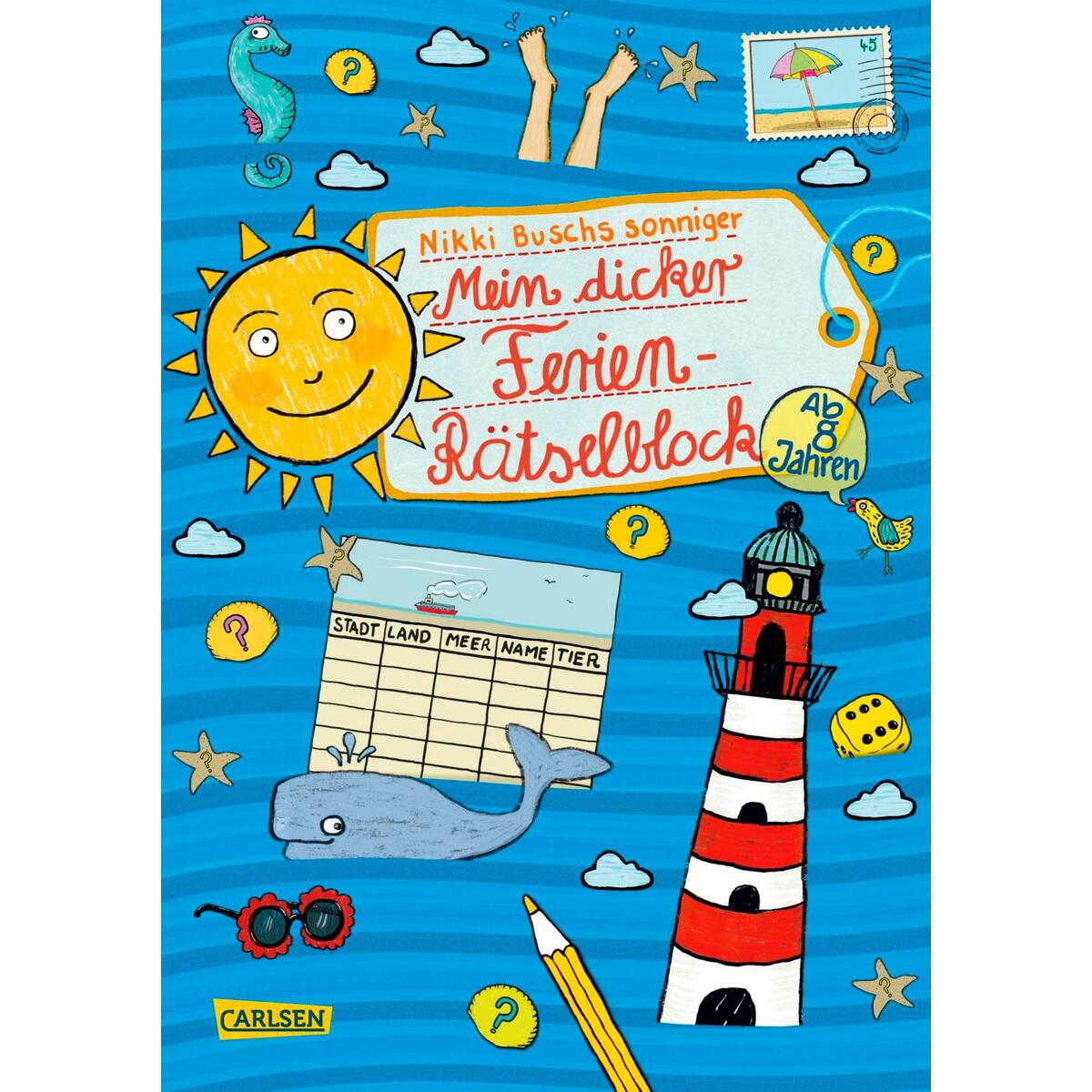 Mein dicker Ferien-Rätselblock Mein dicker Ferien-Rätselblock von Carlsen Verlag GmbH