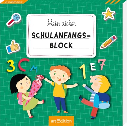 Mein dicker Schulanfangs-Block: Spielerisches Lernen, Üben und Rätseln für die Vorschule oder zum Schulstart Mein dicker Schulanfangs-Block: Spielerisches Lernen, Üben und Rätseln für die Vorschule oder zum Schulstart