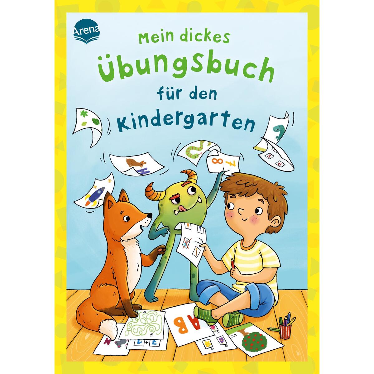 Mein dickes Übungsbuch für den Kindergarten von Arena Verlag GmbH