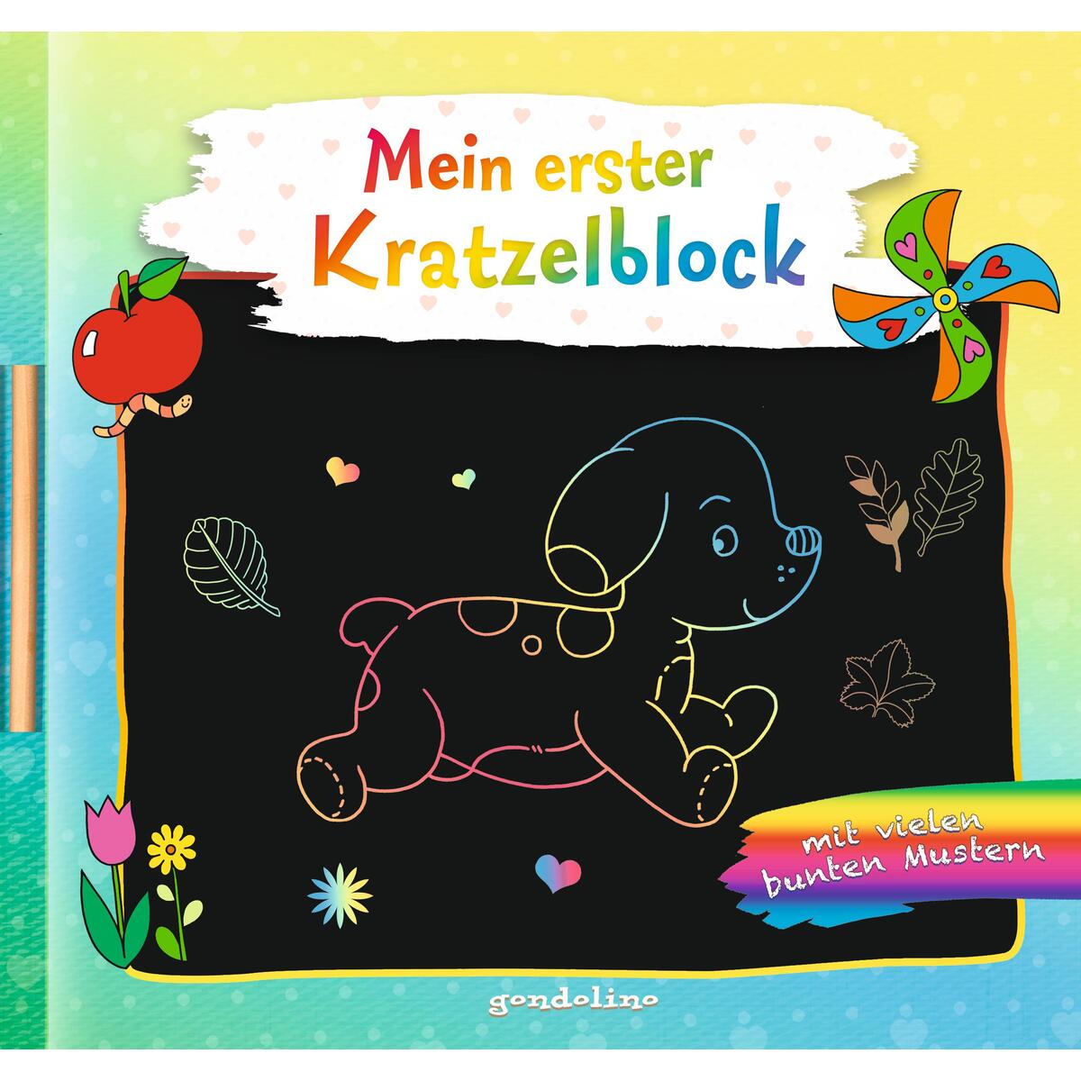 Mein erster Kratzelblock (Hund) von Gondolino