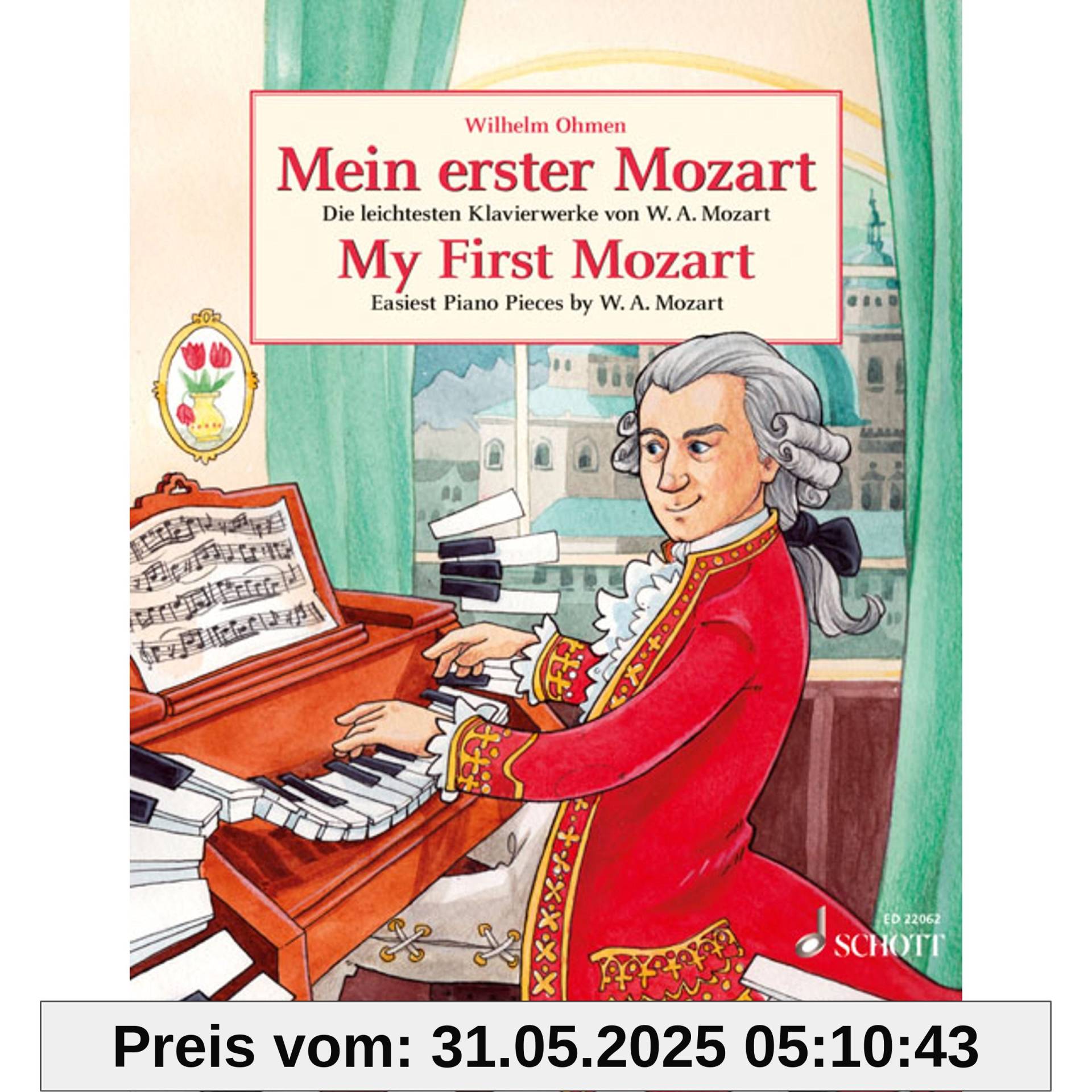 Mein erster Mozart: Die leichtesten Klavierwerke von W.A. Mozart. Klavier. (Easy Composer Series)