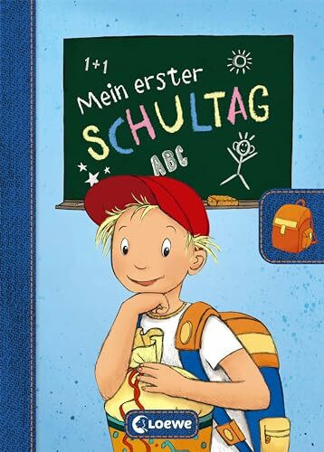 Mein erster Schultag - Jungen: Eintragbuch zur Einschulung für Jungen - Erinnerungsbuch zum Sc...