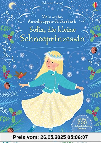 Mein erstes Anziehpuppen-Stickerbuch: Sofia, die kleine Schneeprinzessin