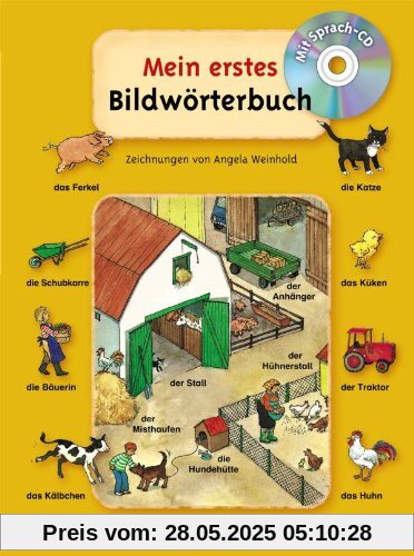 Mein erstes Bildwörterbuch, mit Sprach-CD