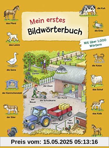 Mein erstes Bildwörterbuch: für die deutsche Sprache. Für Kinder ab 4 Jahre. Wörterbuch für die Vorschule und Grundschule. Mit über 1.000 Begriffen. 8 ... gondolino Bildwörter- und Übungsbücher.
