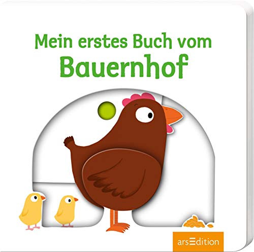 Mein erstes Buch vom Bauernhof: Mit stabilen Schiebern | Die Bestsellerreihe mit lustigen Schiebern, fördert die Feinmotorik und den Spracherwerb für Kinder ab 18 Monaten