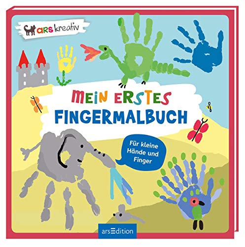 Mein erstes Fingermalbuch: Zum Stempeln und Malen ab 2 Jahren