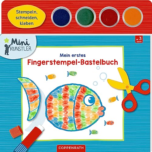 Mein erstes Fingerstempel-Bastelbuch (Mini-Künstler)
