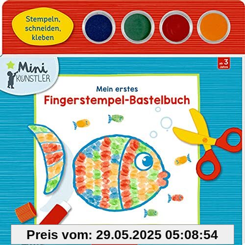 Mein erstes Fingerstempel-Bastelbuch (Mini-Künstler)