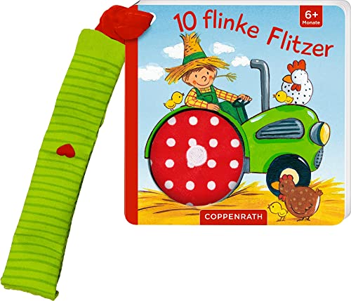 Mein erstes Fühl-Buch für den Buggy: 10 flinke Flitzer (Fühlen und die Welt begreifen) von Coppenrath Verlag GmbH & Co. KG