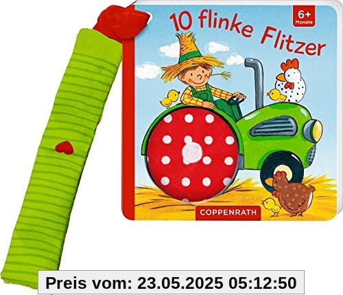 Mein erstes Fühl-Buch für den Buggy: 10 flinke Flitzer (Fühlen und die Welt begreifen)
