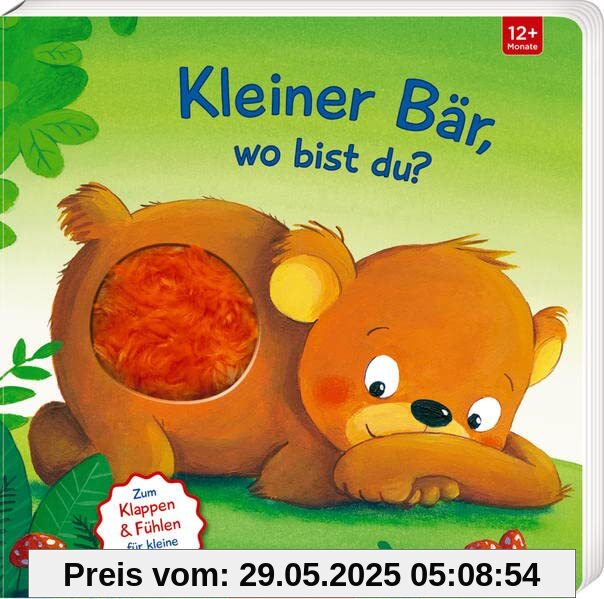 Mein erstes Guckloch-Fühlbuch: Kleiner Bär, wo bist du? (Fühlen und die Welt begreifen)