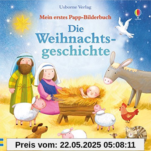 Mein erstes Papp-Bilderbuch: Die Weihnachtsgeschichte