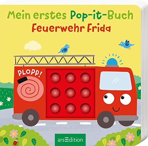 Mein erstes Pop-it-Buch – Feuerwehr Frida: Plopp! | Ein erstes Spielbuch für kleine Kinder ab 18 Monaten Mein erstes Pop-it-Buch – Feuerwehr Frida: Plopp! | Ein erstes Spielbuch für kleine Kinder ab 18 Monaten