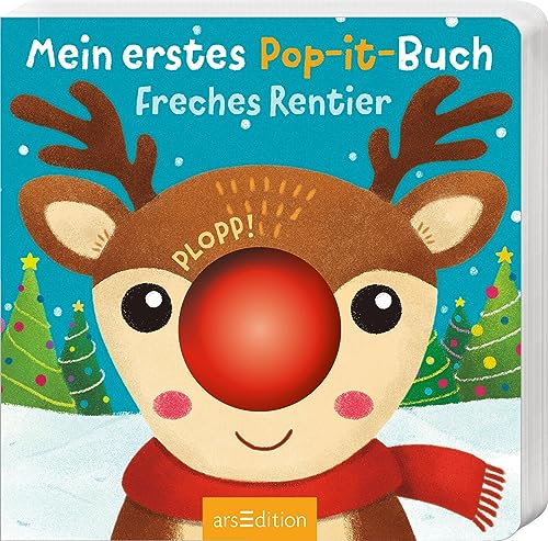 Mein erstes Pop-it-Buch – Freches Rentier: Plopp! | Ein erstes Spielbuch für kleine Kinder ab 12 Monaten Mein erstes Pop-it-Buch – Freches Rentier: Plopp! | Ein erstes Spielbuch für kleine Kinder ab 12 Monaten