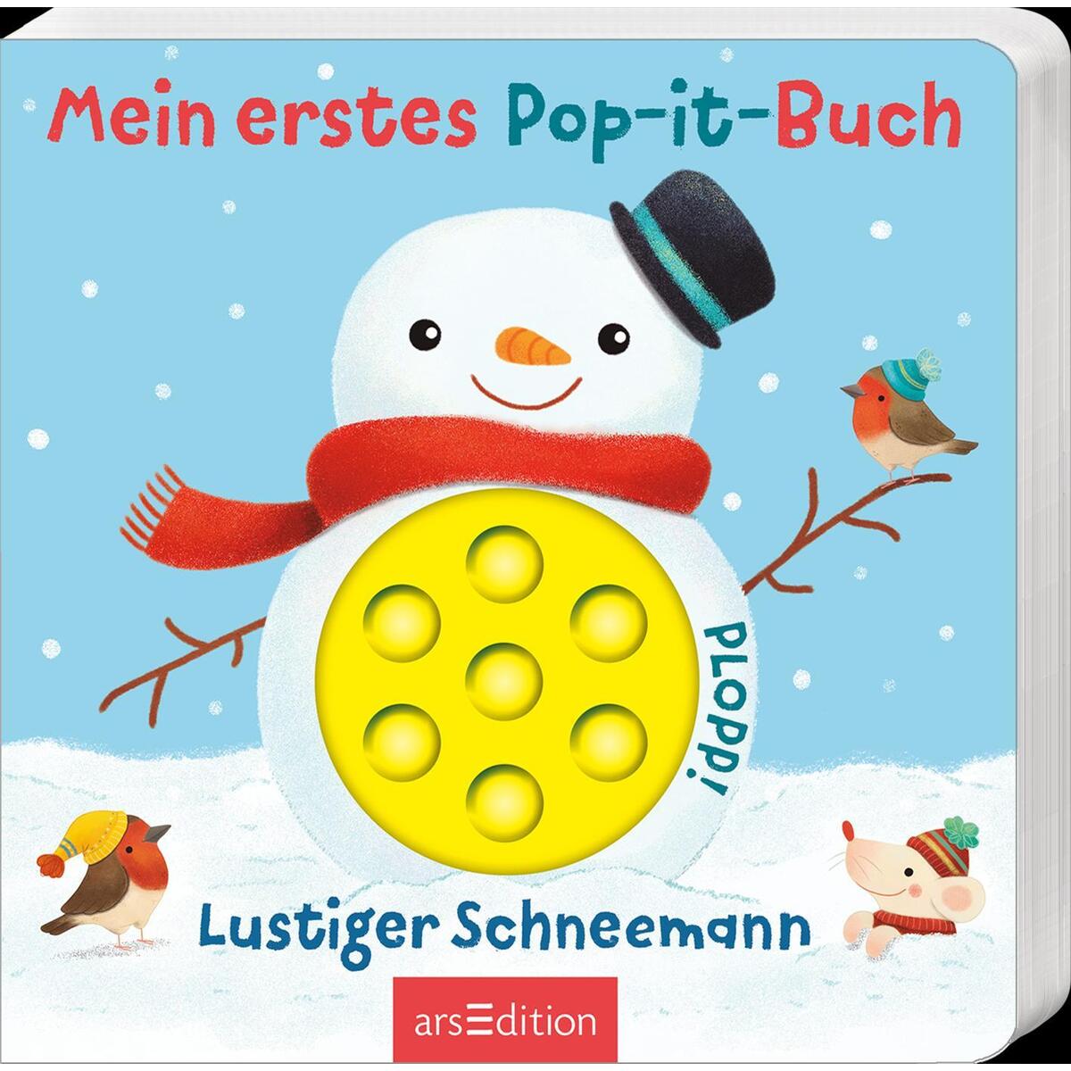 Mein erstes Pop-it-Buch - Lustiger Schneemann von Ars Edition GmbH