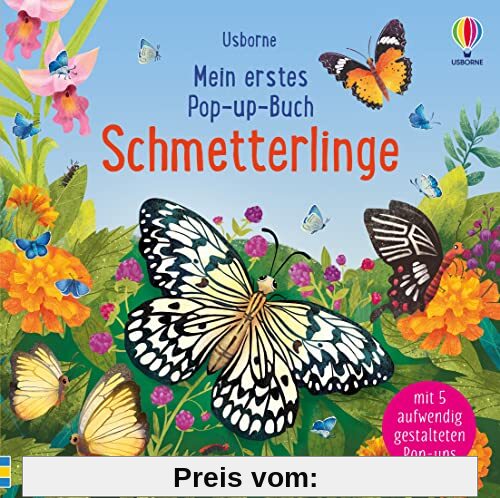 Mein erstes Pop-up-Buch: Schmetterlinge: mit 5 detailreichen Pop-up-Szenen (Meine ersten Pop-up-Bücher)