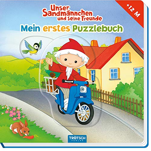 Mein erstes Puzzlebuch "Unser Sandmännchen", Pitti, Pittiplatsch, Schnatti, Schnatterinchen, Moppi, Herr Fuchs, Frau Elster, Kinderbuch, Bilderbuch, Pappenbilderbuch, Pappenbuch