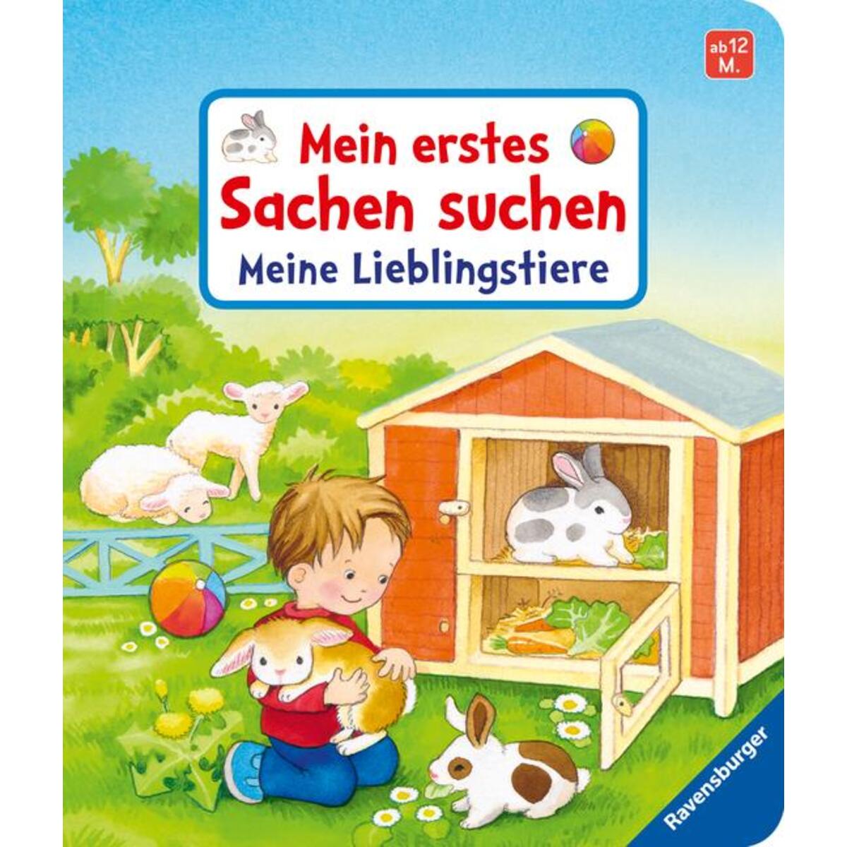 Mein erstes Sachen suchen: Meine Lieblingstiere von Ravensburger Verlag