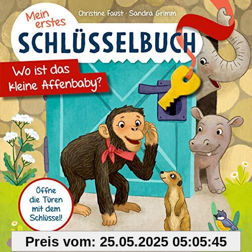 Mein erstes Schlüsselbuch. Wo ist das kleine Affenbaby?