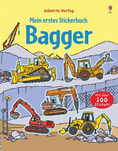 Mein erstes Stickerbuch: Bagger von Usborne Verlag