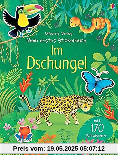 Mein erstes Stickerbuch: Im Dschungel