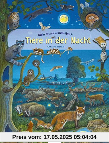 Mein erstes Wimmelbuch: Tiere in der Nacht