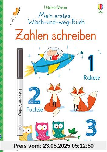 Mein erstes Wisch-und-weg-Buch: Zahlen schreiben