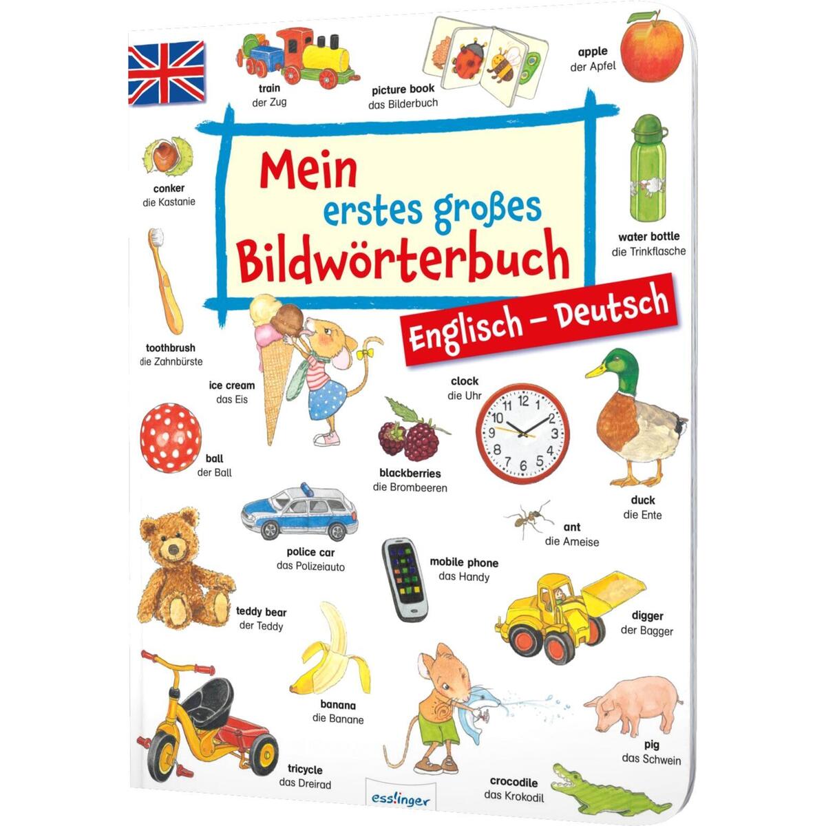 Mein erstes großes Bildwörterbuch - Englisch/Deutsch von Esslinger Verlag
