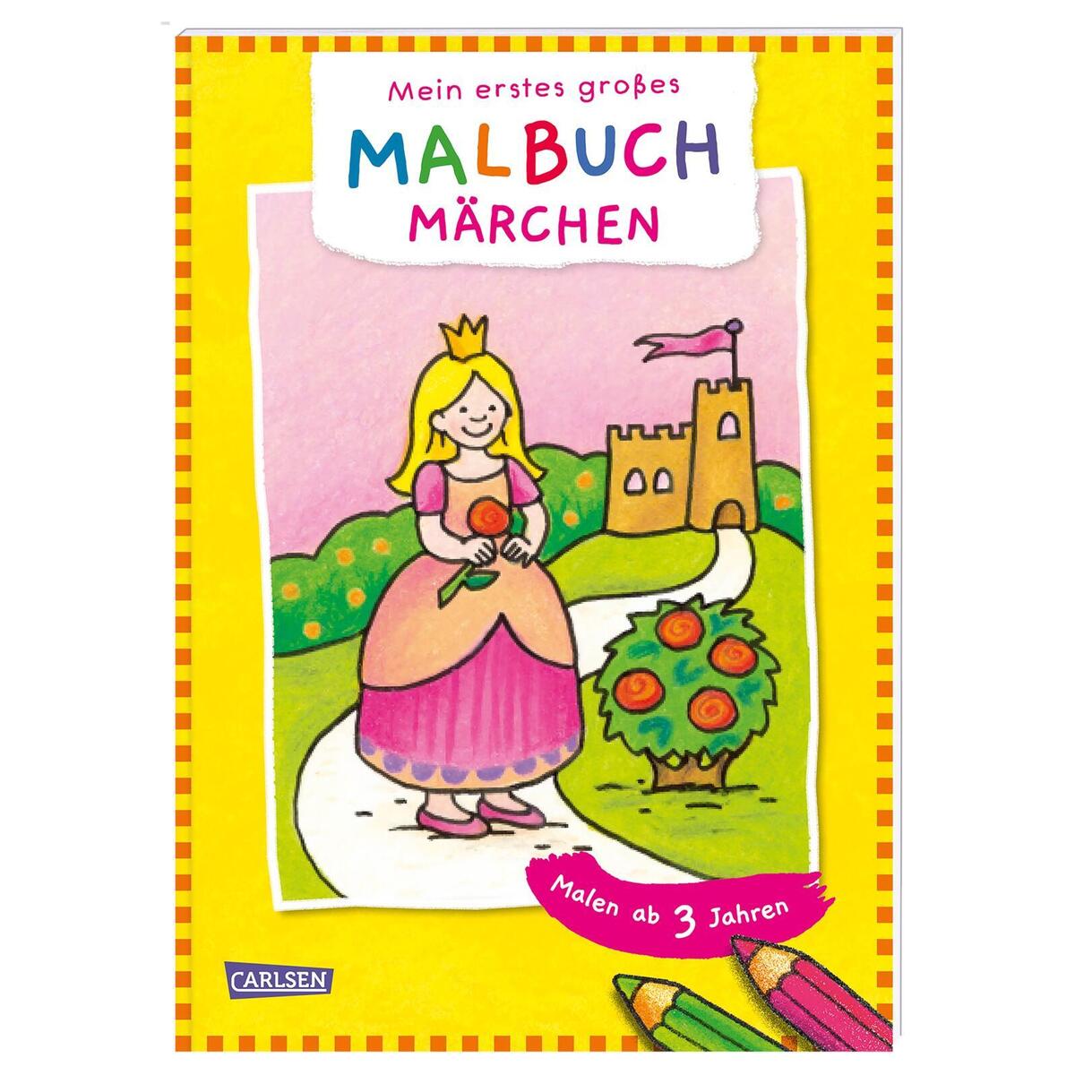 Mein erstes großes Malbuch: Märchen: Malen ab 3 Jahren Mein erstes großes Malbuch: Märchen: Malen ab 3 Jahren von Carlsen Verlag GmbH