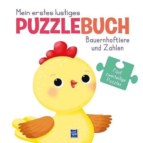 Mein erstes lustiges Puzzlebuch - Bauernhoftiere und Zahlen: Bilderbuch Mein erstes lustiges Puzzlebuch - Bauernhoftiere und Zahlen: Bilderbuch