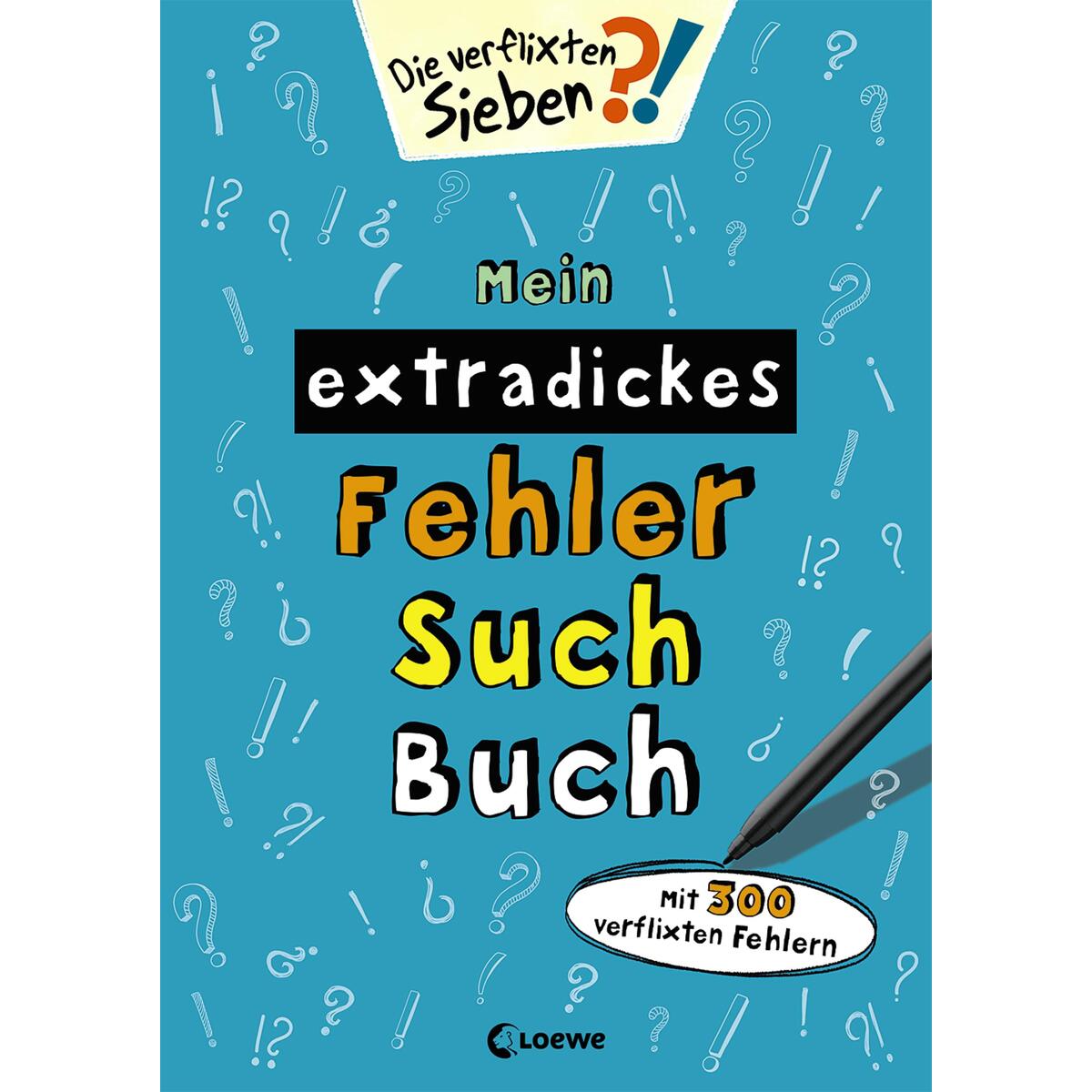 Mein extradickes Fehler-Such-Buch (petrol) von Loewe Verlag GmbH