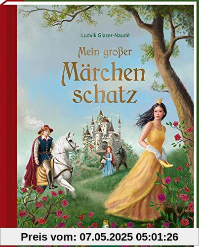 Mein großer Märchenschatz: Die schönsten Märchen von den Gebrüdern Grimm, Hans Christian Andersen, Wilhelm Hauff und Charles Perrault