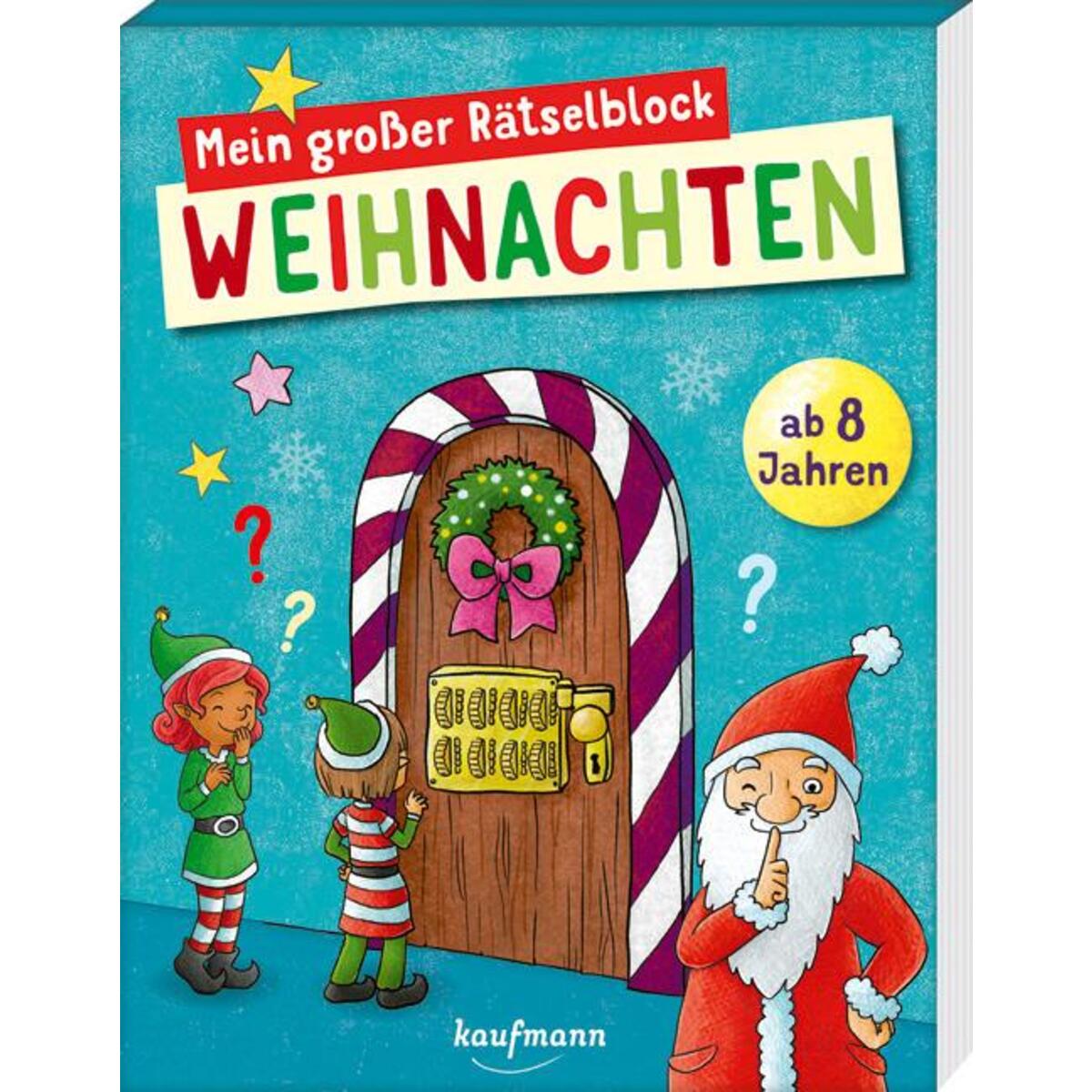 Mein großer Rätselblock Weihnachten Mein großer Rätselblock Weihnachten von Kaufmann Ernst Vlg GmbH