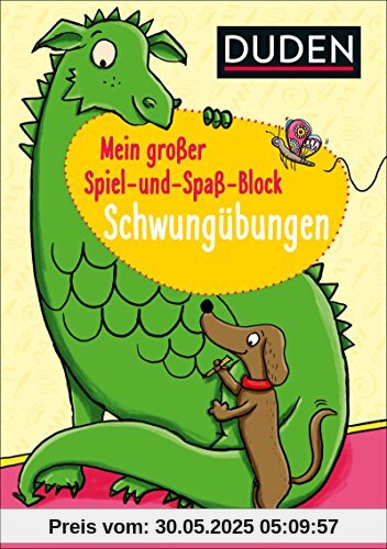 Mein großer Spiel-und Spaßblock: Schwungübungen Mein großer Spiel-und Spaßblock: Schwungübungen