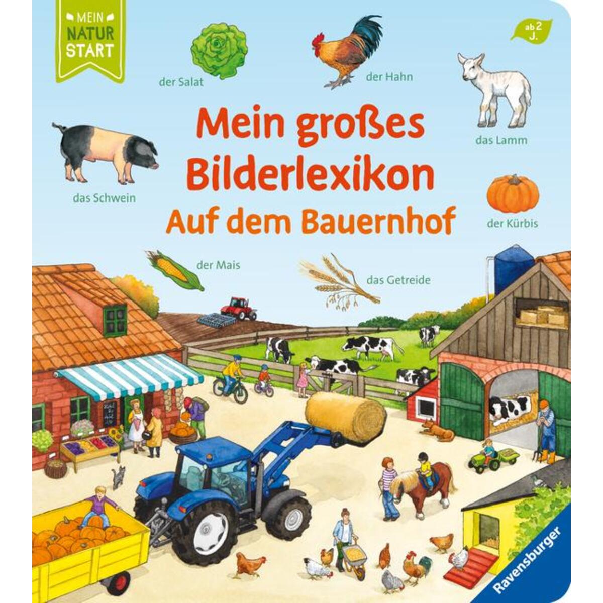 Mein großes Bilderlexikon: Auf dem Bauernhof von Ravensburger Verlag