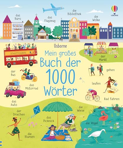 Mein großes Buch der 1000 Wörter von Usborne