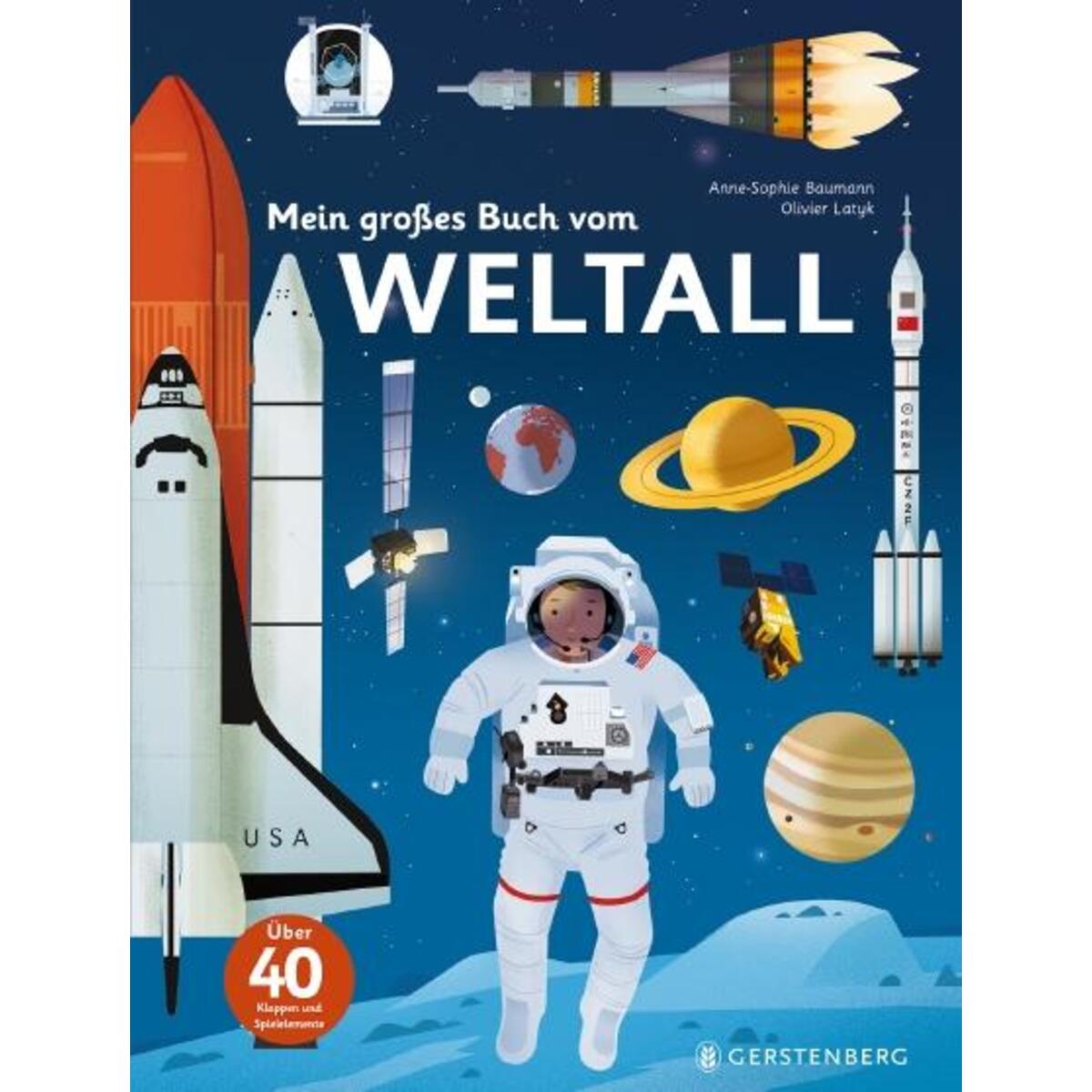 Mein großes Buch vom Weltall von Gerstenberg Verlag