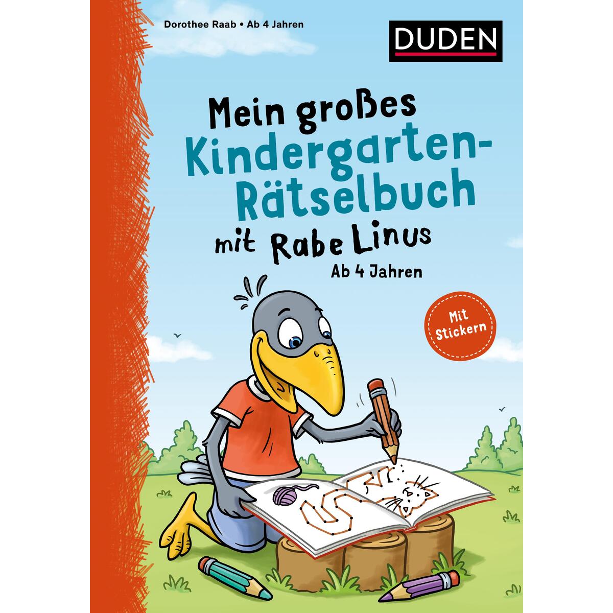 Mein großes Kindergarten-Rätselbuch mit Rabe Linus - ab 4 Jahren Mein großes Kindergarten-Rätselbuch mit Rabe Linus - ab 4 Jahren von Bibliograph. Instit. GmbH