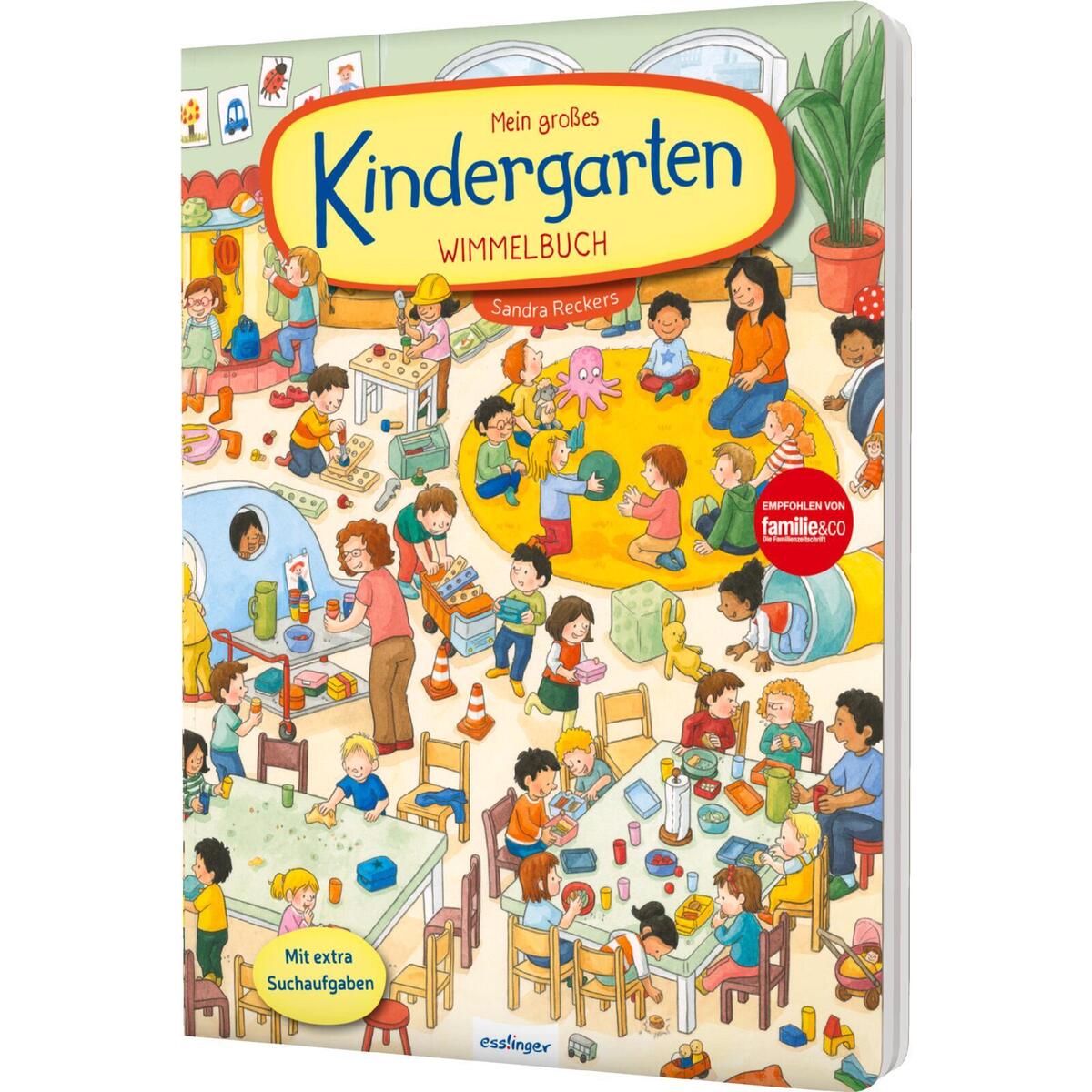 Mein großes Kindergarten-Wimmelbuch von Esslinger Verlag