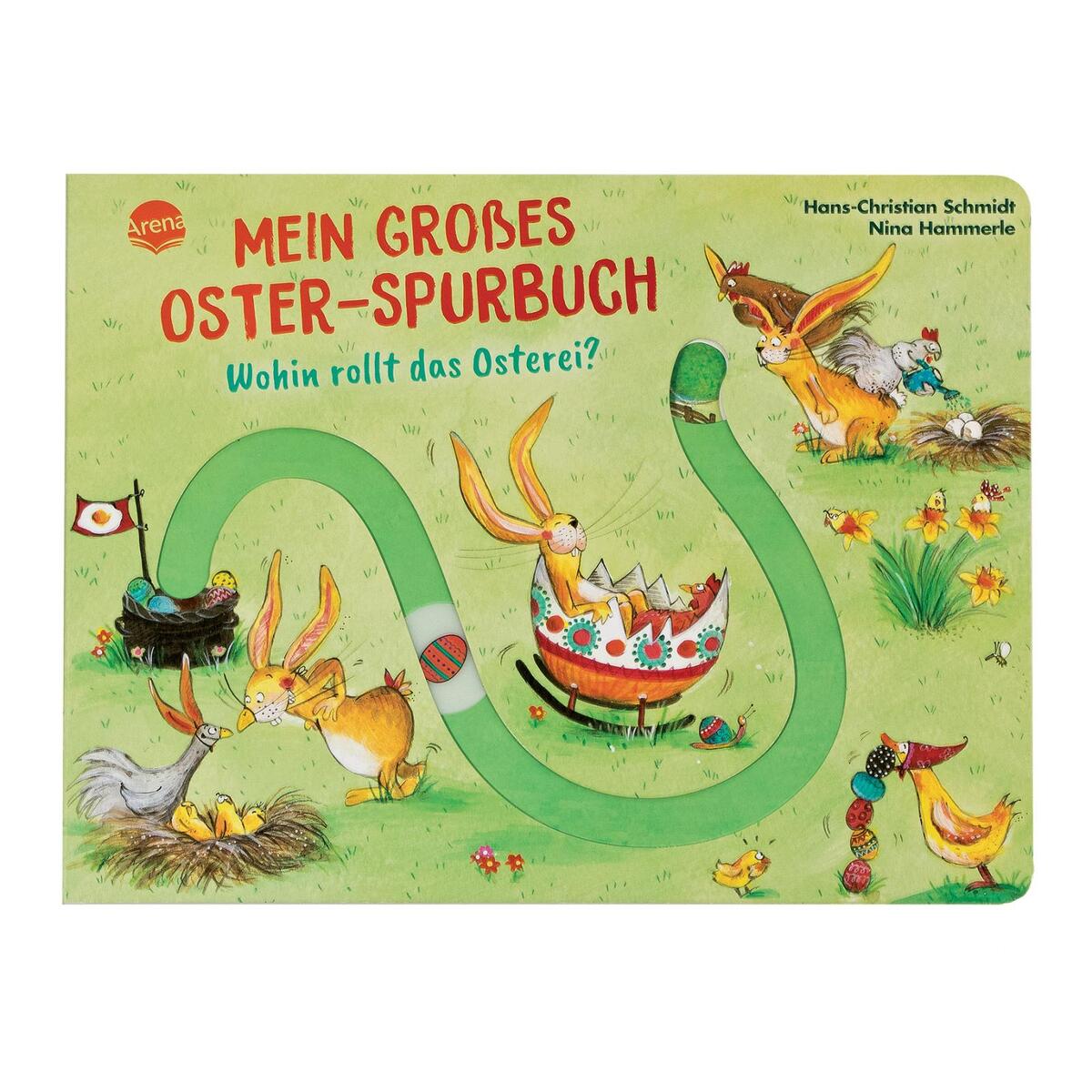 Mein großes Oster-Spurbuch. Wohin rollt das Osterei? Mein großes Oster-Spurbuch. Wohin rollt das Osterei? von Arena Verlag GmbH