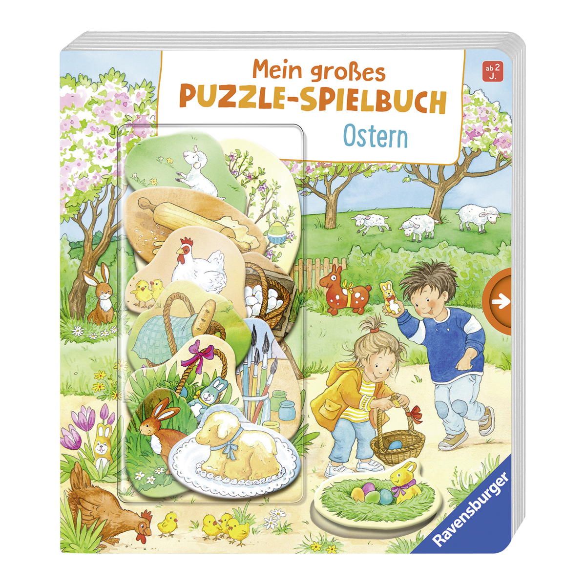 Mein großes Puzzle-Spielbuch »Ostern« von Ravensburger Verlag