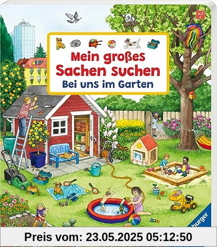 Mein großes Sachen suchen: Bei uns im Garten Mein großes Sachen suchen: Bei uns im Garten