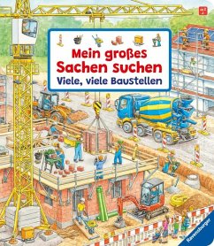 Mein großes Sachen suchen: Viele, viele Baustellen von Ravensburger Verlag
